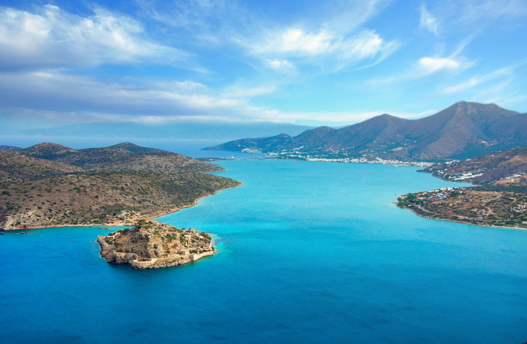 The Spinalonga Peninsula, Crete