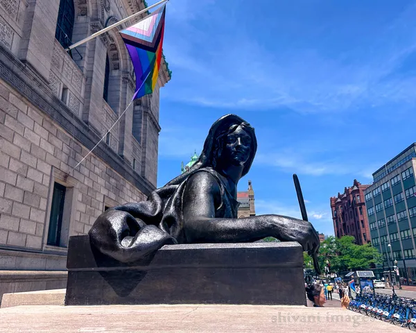 The Pride Lady at Boston Public Library thumbnail