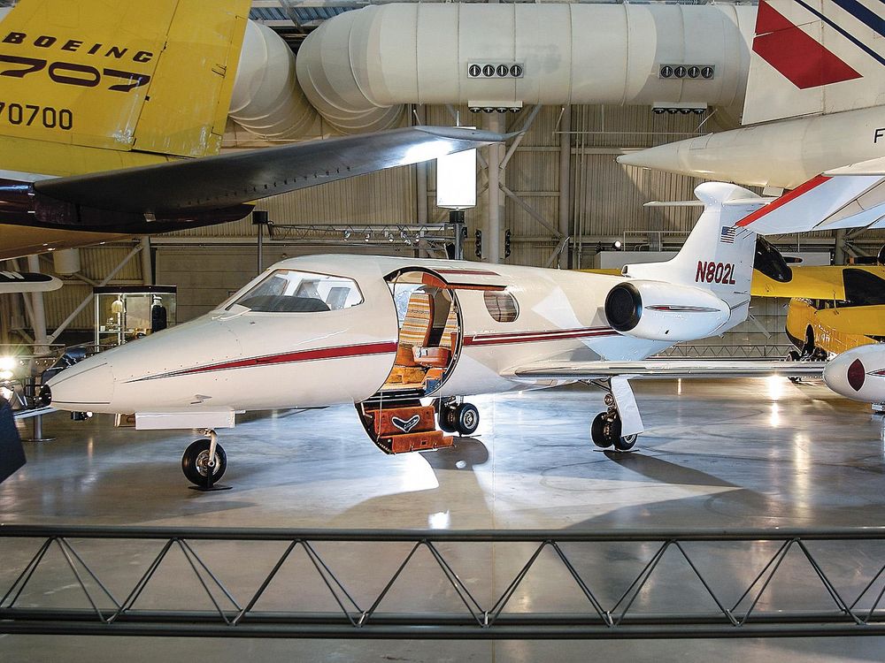 Museum’s Lear Jet