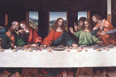 The copy of the Last Supper held at the Royal Academy of Arts is attributed to Leonardo da Vinci's pupils Giampietrino and Giovanni Antonio Boltraffio.