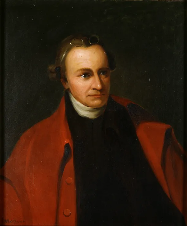 A portrait of Patrick Henry by George Bagby Matthews