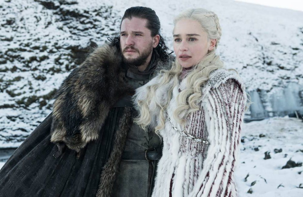 Jon Snow and Daenerys Targaryen 