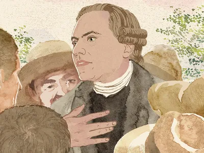 illustration of Patrick Henry