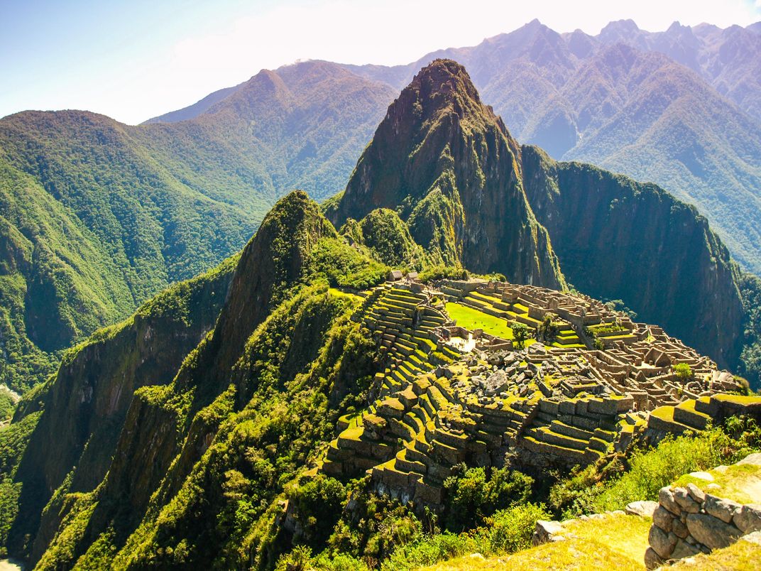 The iconic Machu Picchu