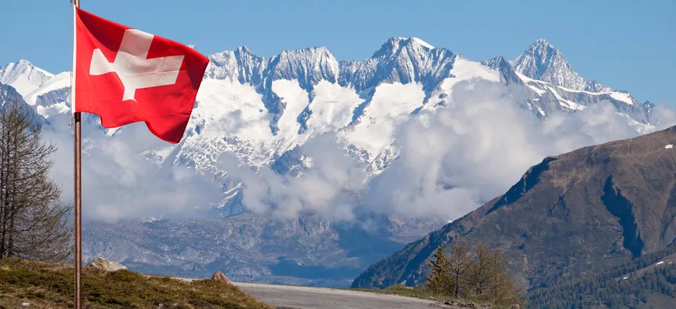  The Simplon Pass with view of the Alps 