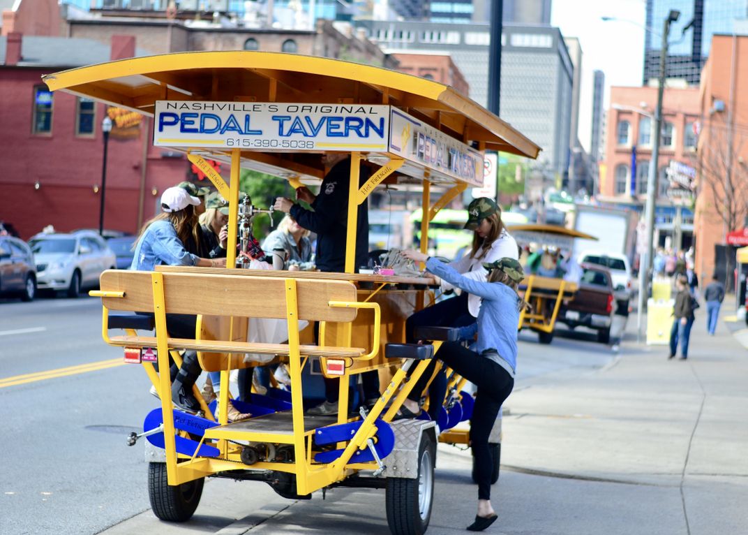 Nashville Pedal Tavern Tourist's favorite Smithsonian Photo Contest Smithsonian Magazine