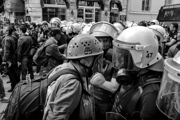 Press against Police thumbnail