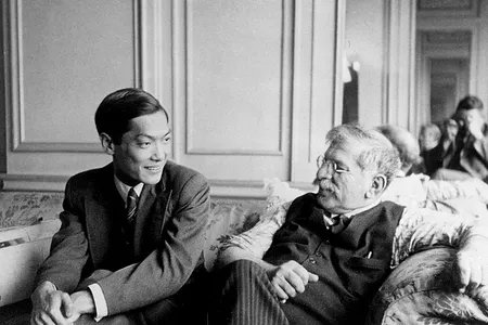 Li Shiu Tong and Magnus Hirschfeld at the 1932 conference for the World League for Sexual Reform