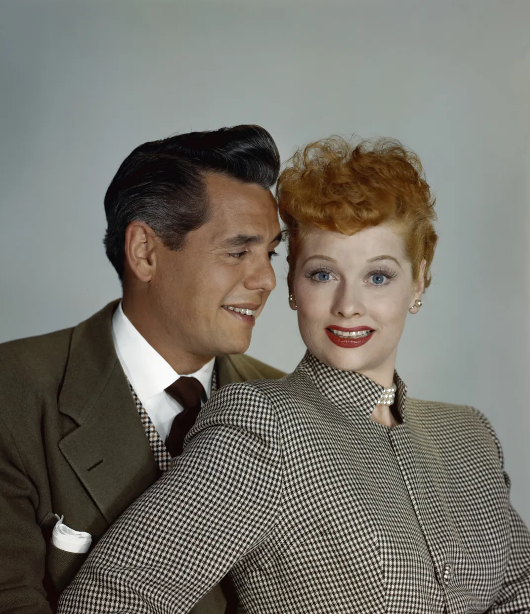 Lucille Ball and Desi Arnaz in the 1950s