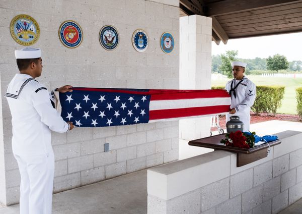 Military funeral honors ceremony thumbnail