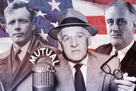 Charles Lindbergh, Walter Winchell and Franklin D. Roosevelt (L to R) are among the public figures fictionalized in Philip Roth's The Plot Against America.