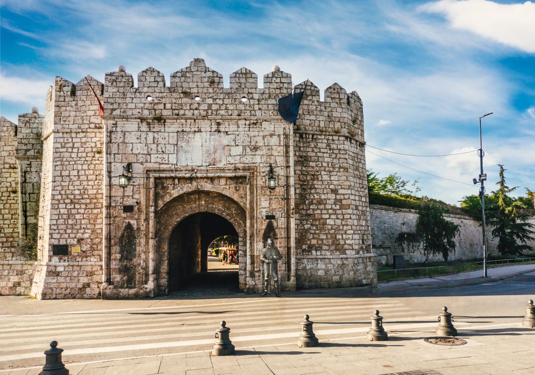 Entrance to the Ottoman fortress, Nis, Serbia