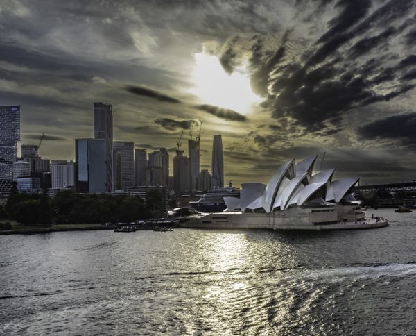 dramatic sky and sydney opera house thumbnail