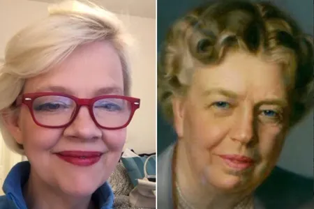 Google's latest app seems to think National Portrait Gallery director Kim Sajet has a lot in common with former First Lady Eleanor Roosevelt.