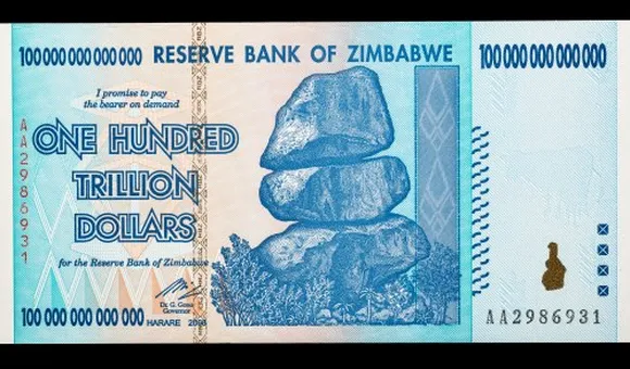 100 trillion dollar note