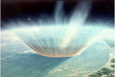A large impact ejects lots of material into space, and at least some of those rocks may contain life. 