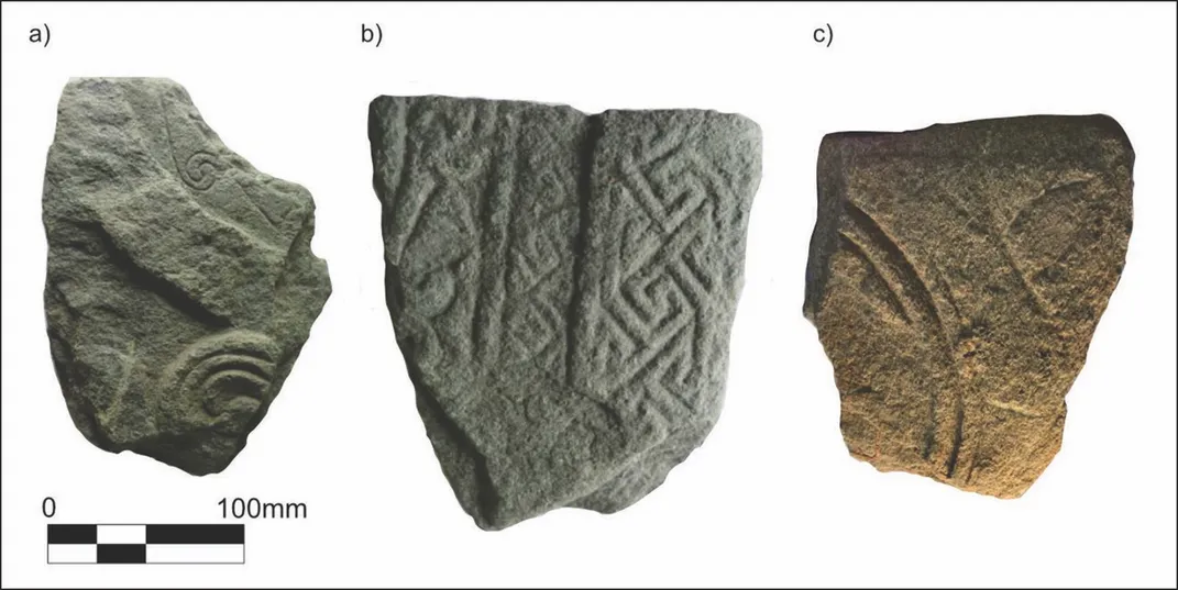 Newly identified early medieval fragments from Lios Mòr