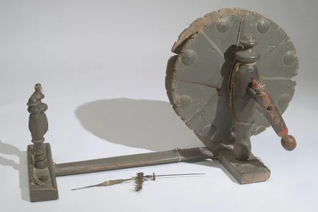 Asked to choose one artifact, the Smithsonian's Undersecretary for Arts, History and Culture Richard Kurin selected this spinning wheel from the collections of the American Museum of Natural History in New York City.
