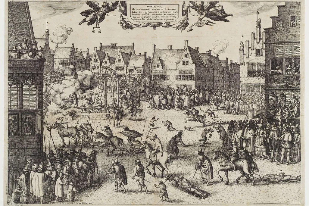 The execution of Guy Fawkes