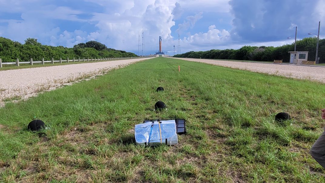 Instruments in grass