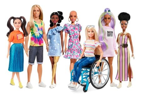 The "Fashionista" line now boasts 176 dolls with nine body types, 35 skin tones and 94 hairstyles.