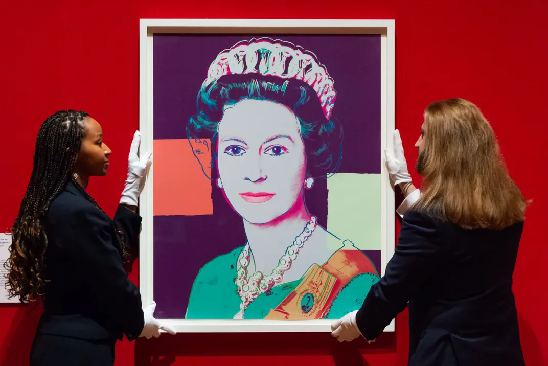 Queen Elizabeth by Andy Warhol