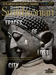 Cover of Smithsonian magazine issue from December 2019