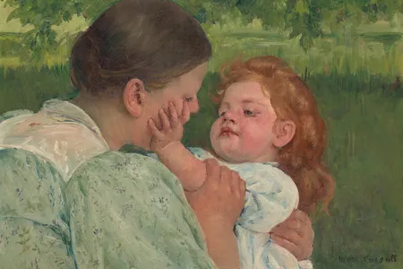 Maternal Caress, Mary Cassatt, 1896