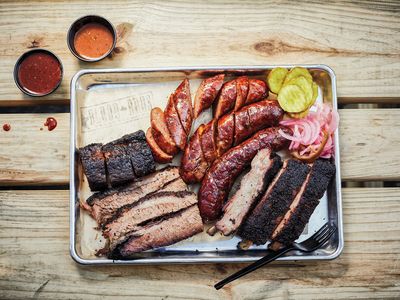 Sausage, Ribs and Brisket