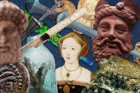 Fascinating finds revealed in 2020 ranged from a portrait of Mary Boleyn to a bust of the Greek god Hermes and one of the world's oldest swords.
