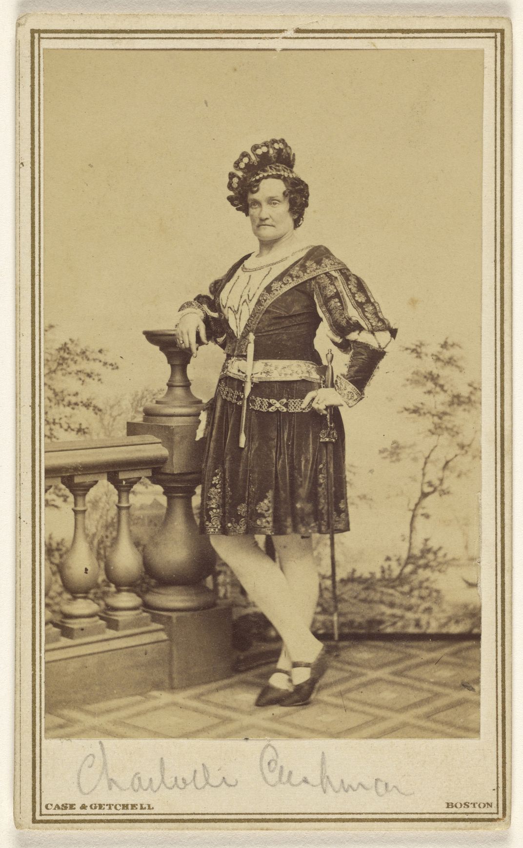 Charlotte Cushman as Romeo, c. 1870