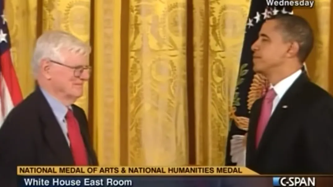 Gordon Wood receives National Humanities Medal in 2011