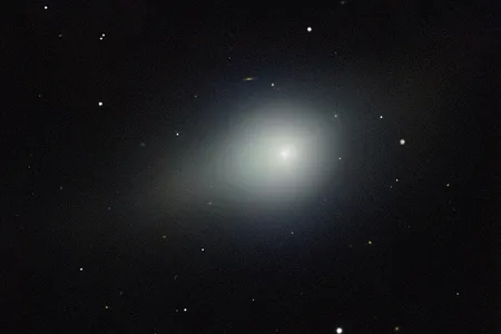 An image of interstellar comet 3I/ATLAS captured by a telescope in Hawaii