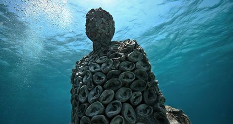 Ghostly new figures come to world's first underwater gallery in Caribbean