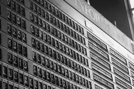 Philadelphia's Solari board is just one casualty of digital technology. 