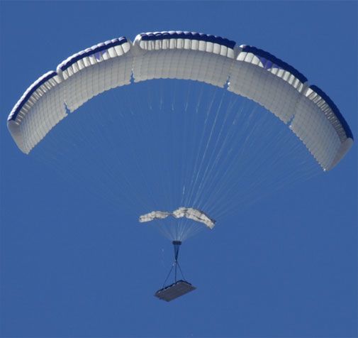 The world's biggest parachute.