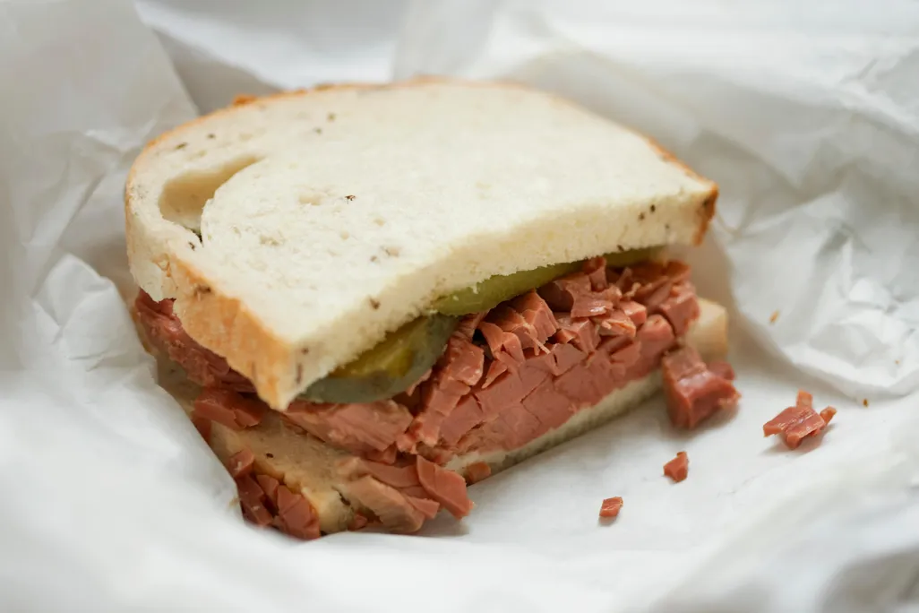 corned beef sandwich