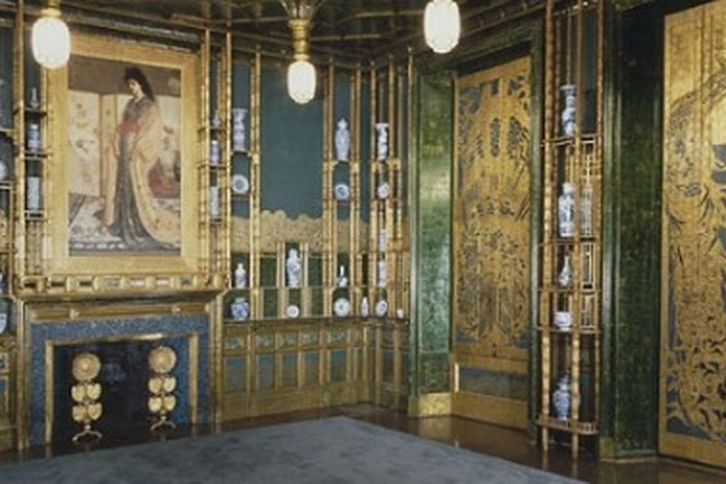 Visit the Peacock Room, restored to its 1908 condition