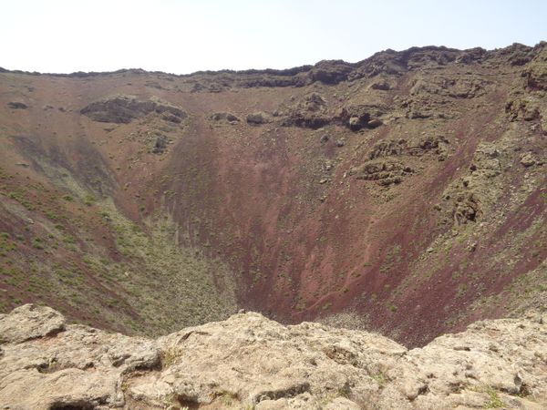 The crater of La corona volcano thumbnail