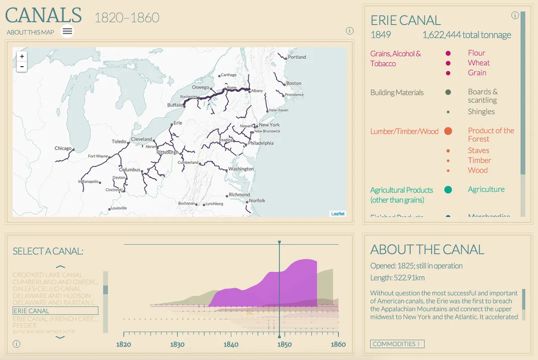 Explore America’s History With These Richly Interactive Maps