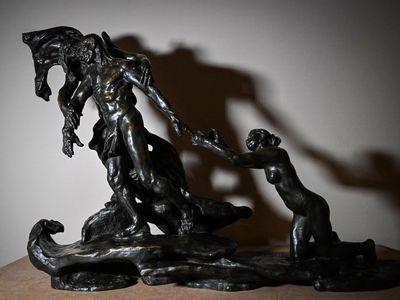 Camille Claudel&#39;s famous bronze sculpture The Age of Maturity&nbsp;depicts a young women being left behind by her lover, who walks ahead with an older woman.