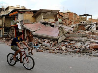 The 7.8-magnitude earthquake decimated entire cities in northern Ecuador. 