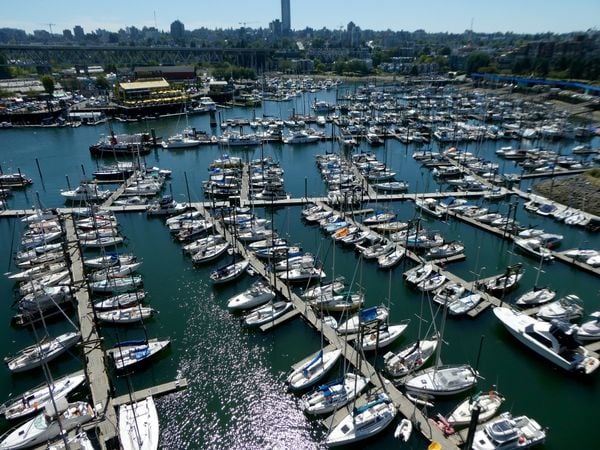 Boats in the Harbor, Vancouver, British Columbia, Canada thumbnail