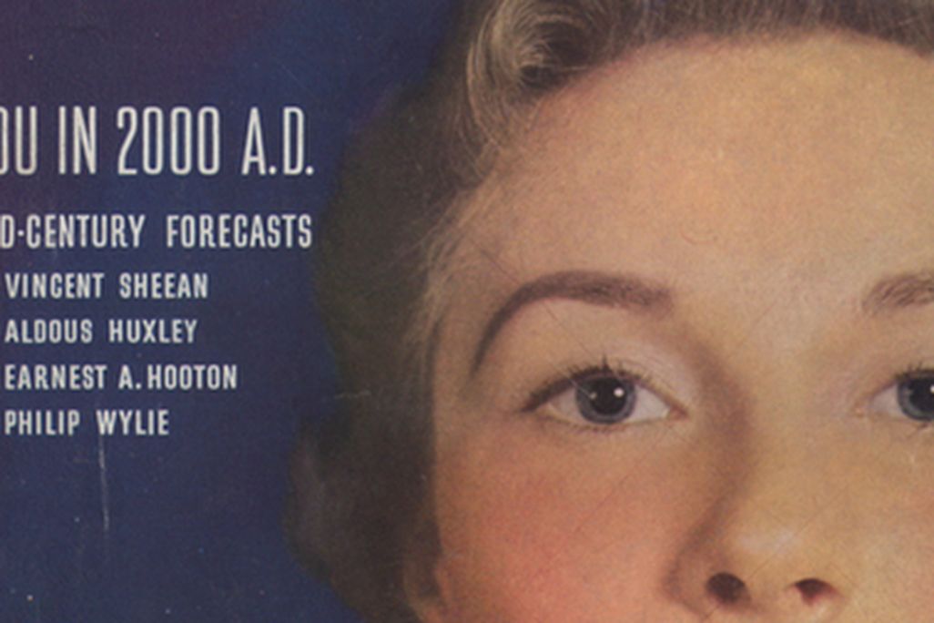 Cover of the Jan 1950 issue of Redbook