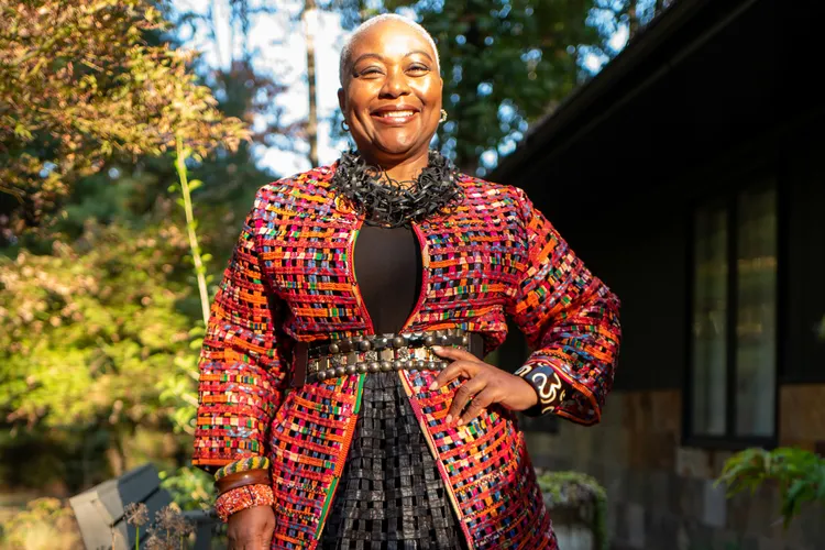 OPENER - Born in Cameroon, Ada Anagho Brown moved to the United States as a child and now plans trips to Central and West African countries based on her clients’ DNA.