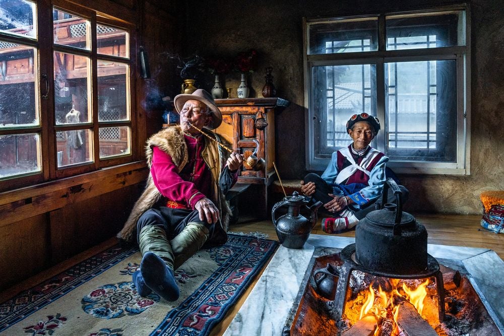 Tibetan or Zang people (China)
The Tibetan people, or Zang ethnic minority, number more than 6 million in China, mostly living in the Tibetan Autonomous Region, but about 128,000 are in Yunnan Province.