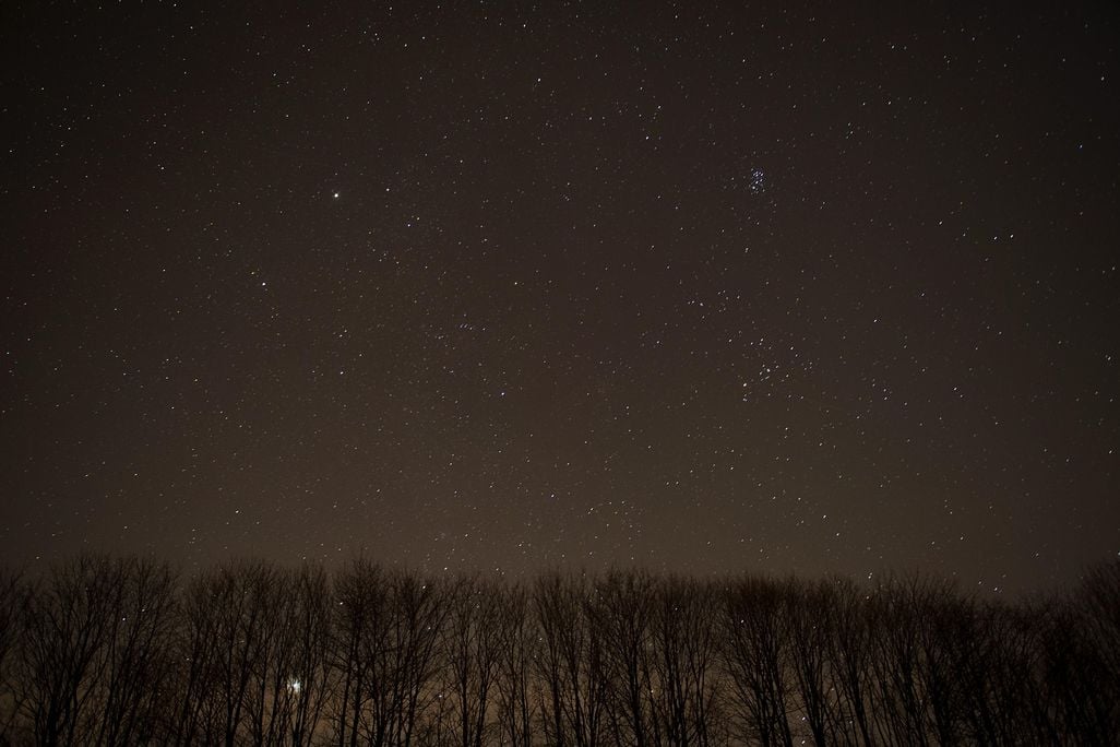 january sky