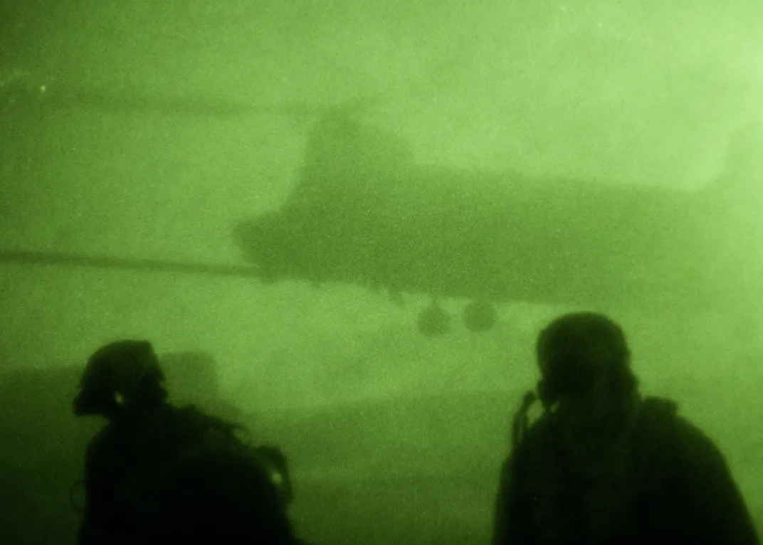 night vision MH-47