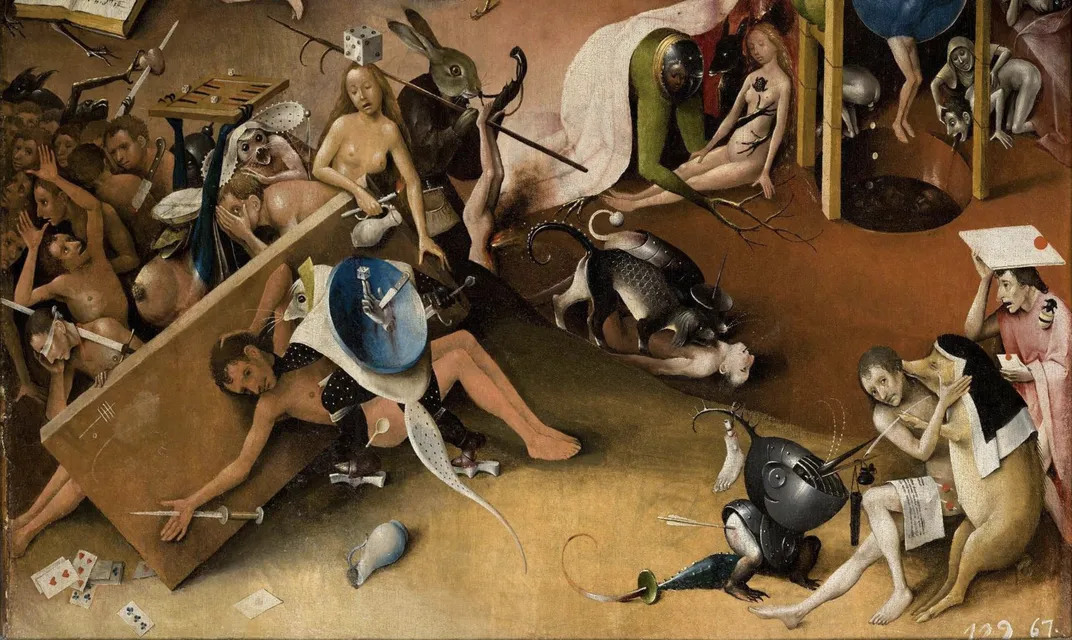 Detail of The Garden of Earthly Delights​​​​​​​