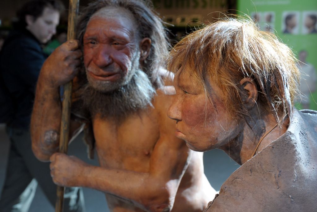 Neanderthal Couple